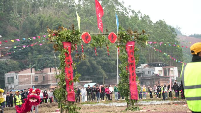 广西农村春节民俗炮期