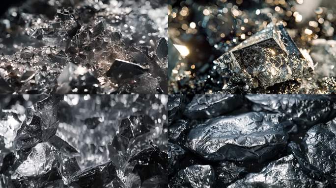 银矿铝矿金属矿石