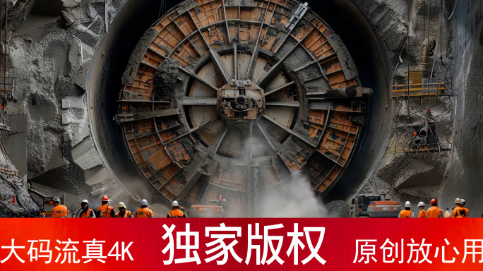 盾构机 大国基建 隧道挖掘