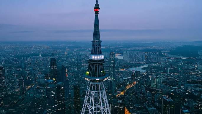 韩国首尔城市航拍