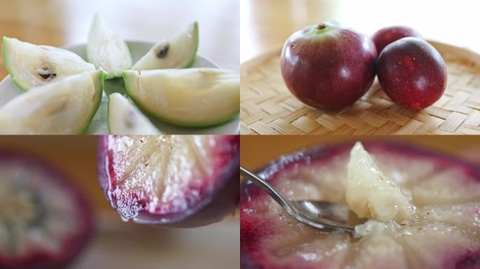 海南牛奶果切片