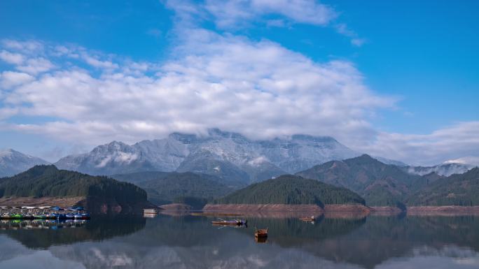 15组四川眉山瓦屋山全景延时