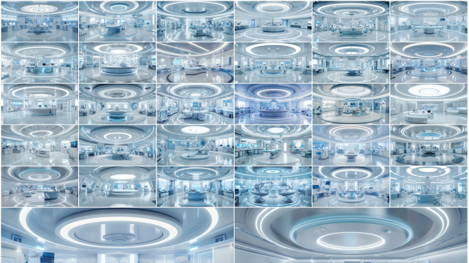 未来医疗设施效果图