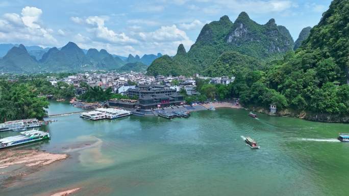 桂林阳朔沙坪码头