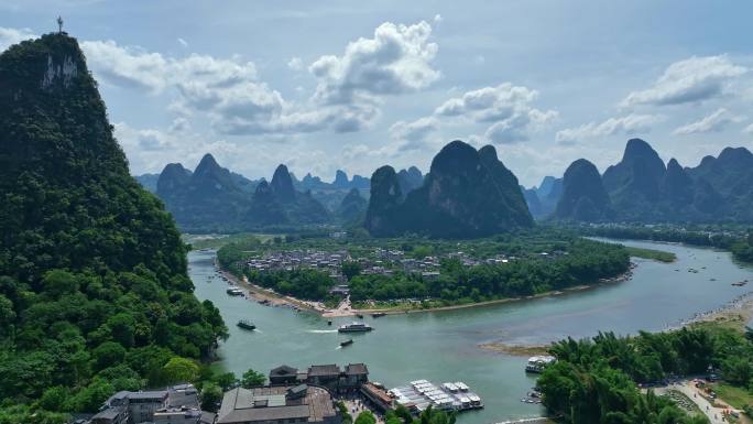 桂林阳朔沙坪码头