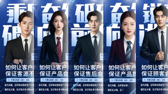 简洁明星人物专家简介图文展示（竖版）