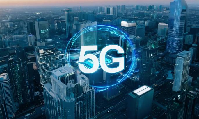 科技都市：5G未来之城的光影律动
