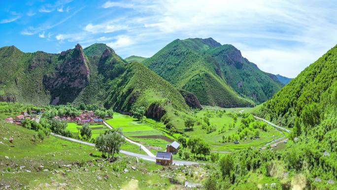 新农村大山背景1