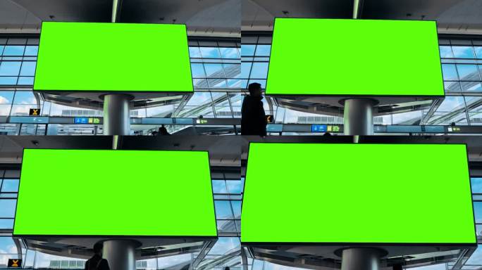 机场广告大屏绿屏