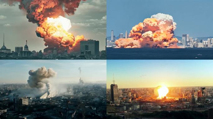 核弹原子弹袭击城市
