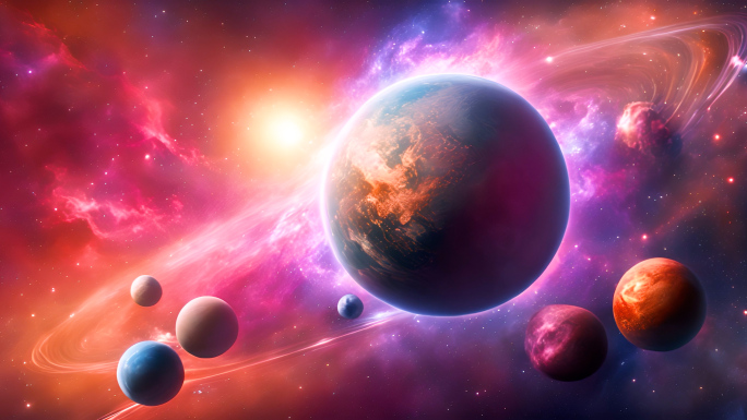 宇宙起源太空星球