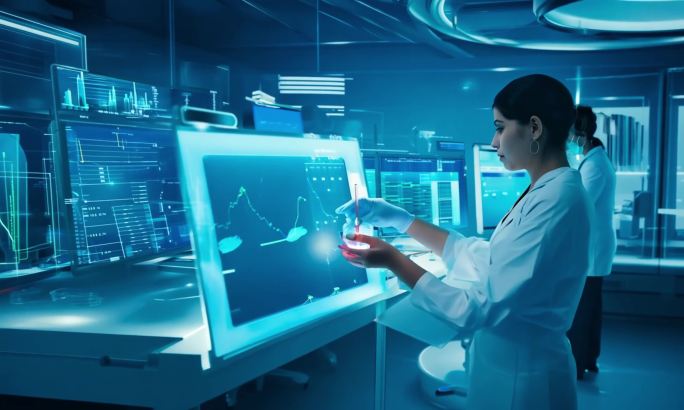 科研研发团队 高端实验室 科学研究