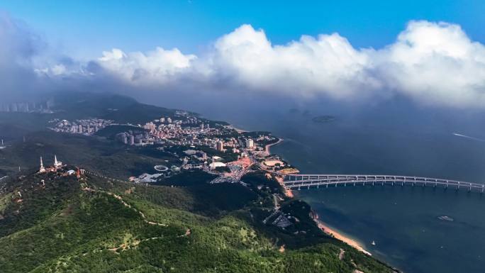 大连城市/莲花山/宣传片/延时/滨海城市