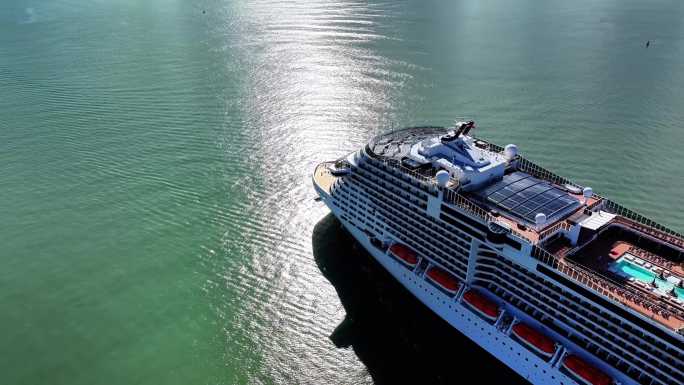 【原创合集4K】荣耀号MSC船内相机航拍