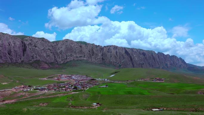 甘加秘境白石崖延时