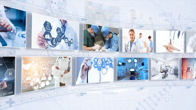 DNA科技医疗 医学 主题 片头 KV