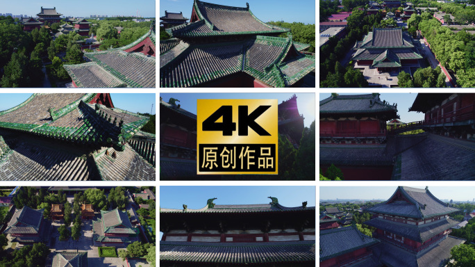 河北正定古城隆兴寺古建筑群
