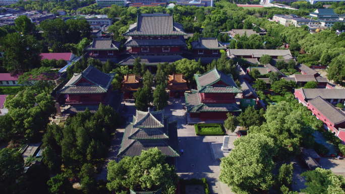 河北正定古城隆兴寺古建筑群