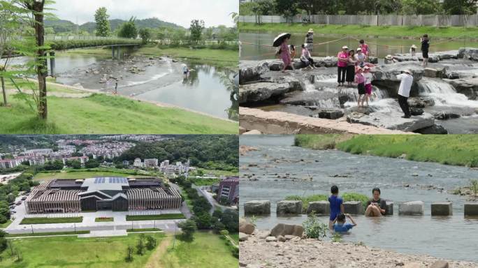 百千万工程 从化鸭洞河 乡村振兴 航拍