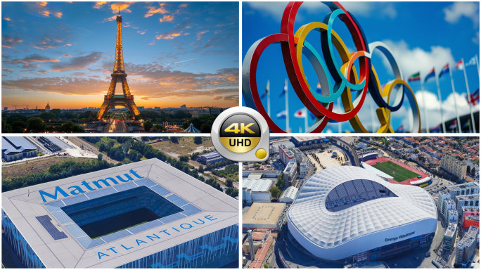 巴黎奥运会 奥运会素材 奥运 巴黎风景