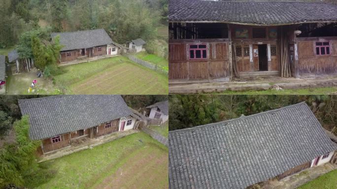 贫困山区的房屋农村楼房