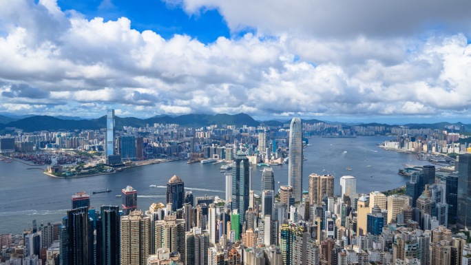 香港城市风光延时合集