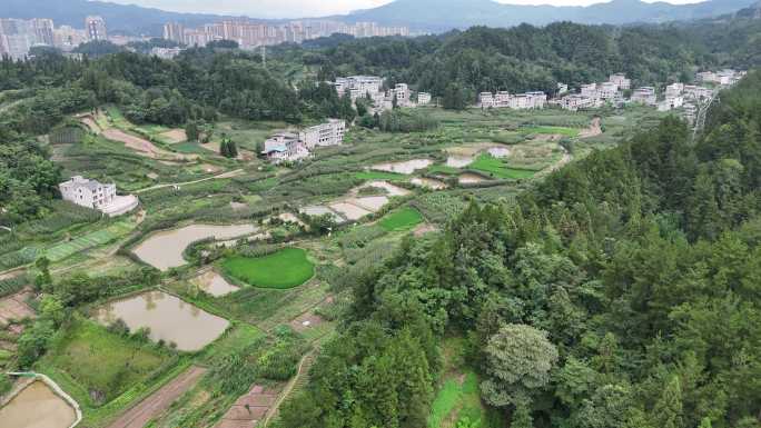 利川 钟灵山 航拍 利川航拍 山区