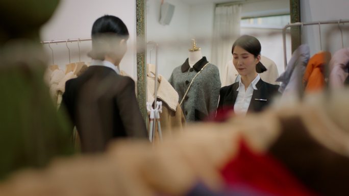 商务女孩单镜头1