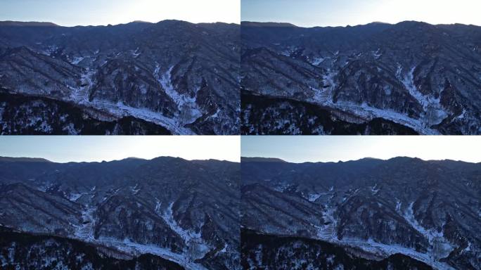 太行山脉雪景