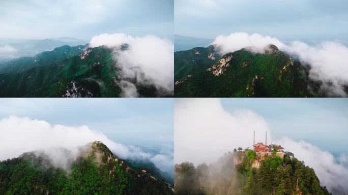 北武当山 航拍 4K