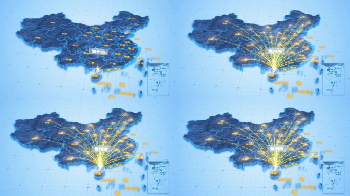 湛江市雷州市辐射全国网络地图