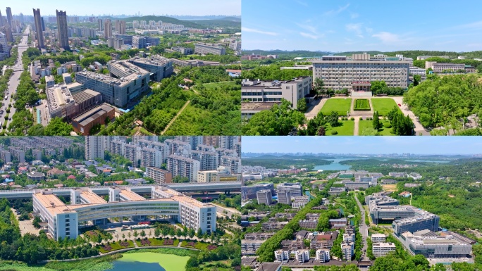 华中科技大学东校区航拍合集