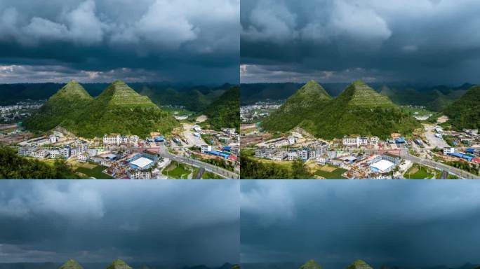 安龙天然金字塔延时素材（5K）