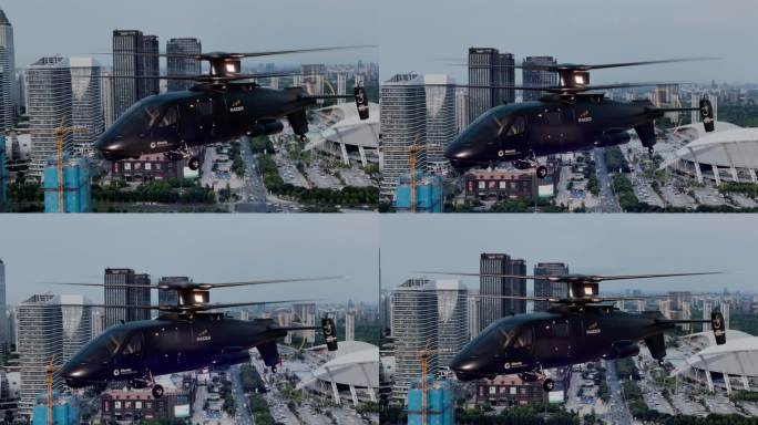 s97西科斯基直升机飞行姿态