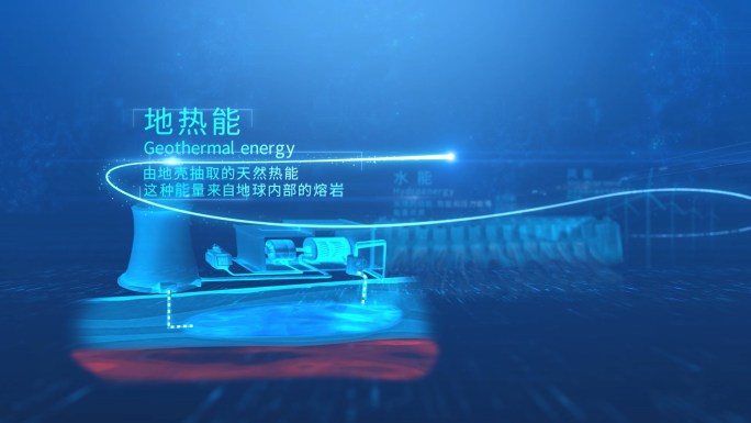 清洁能源绿色能源分类片头