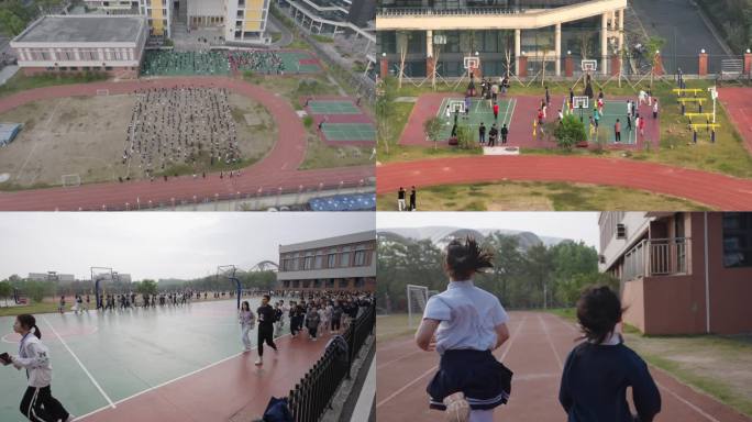 AB0405早晨小学跑操06