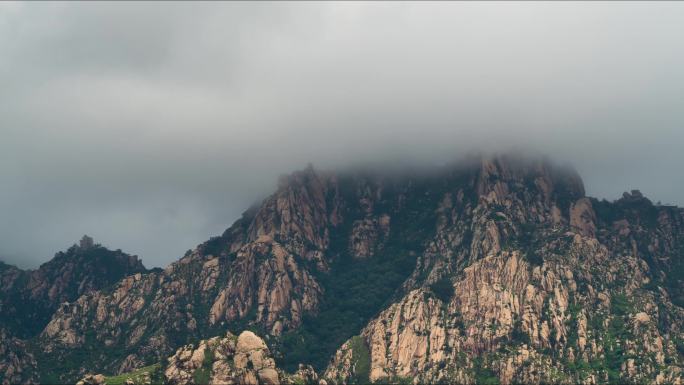 山巅的云海延时