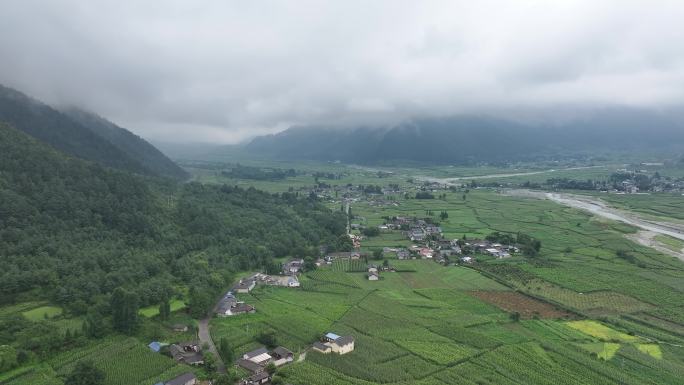 4K四川大凉山村庄航拍