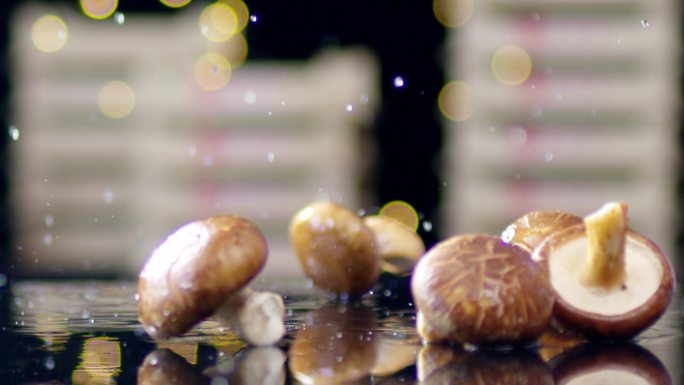香菇 菌菇 蔬菜  掉落 高速
