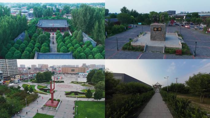 张飞庙桃园三结义刘备故里军民文化广场涿州