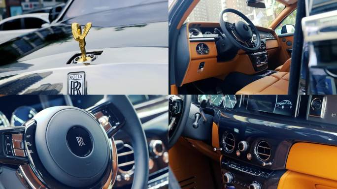 劳斯莱斯内饰小金人