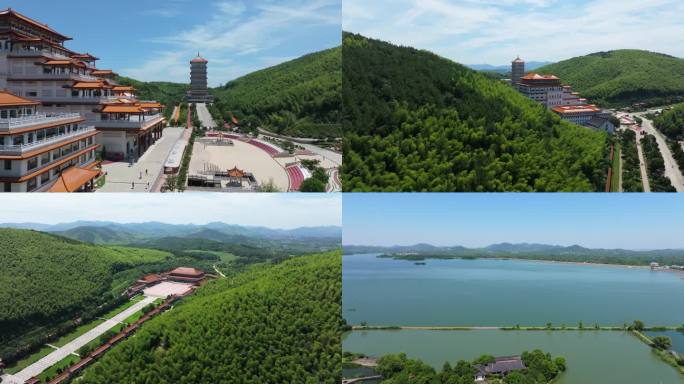 宜兴大觉寺航拍