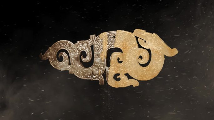 文物出土风沙吹散焕发星光效果 AE模板