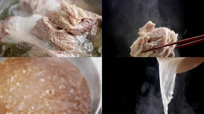 米线制作 高汤制作 炖肉 酱香米线