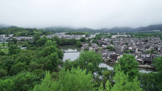 黄山宣传片-黟县水墨宏村航拍合集