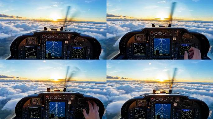 飞机操控驾驶飞机