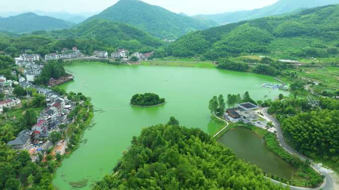 桐庐合岭村5.1k航拍