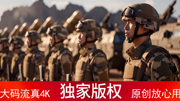 枕戈待旦 人民军队整装待发