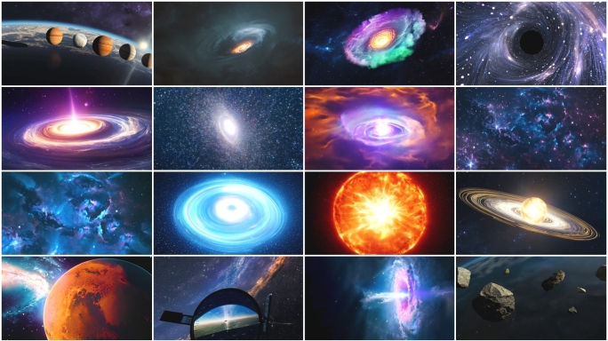 宇宙宇宙穿梭浩瀚宇宙银河银河星空宇宙星空