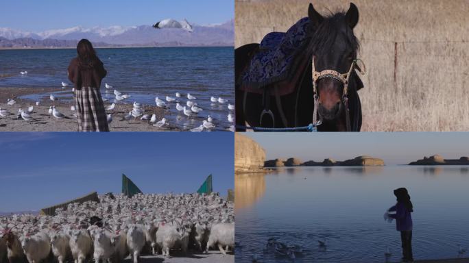 青海省各地旅行地拍航拍